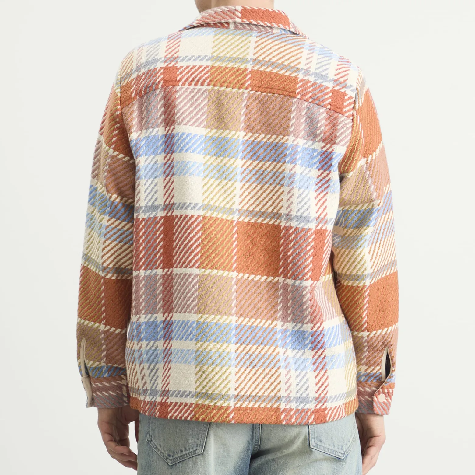 Wax London Whiting Bude Check Overshirt
