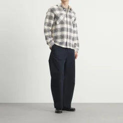 Wax London Whiting Hutton Check Overshirt