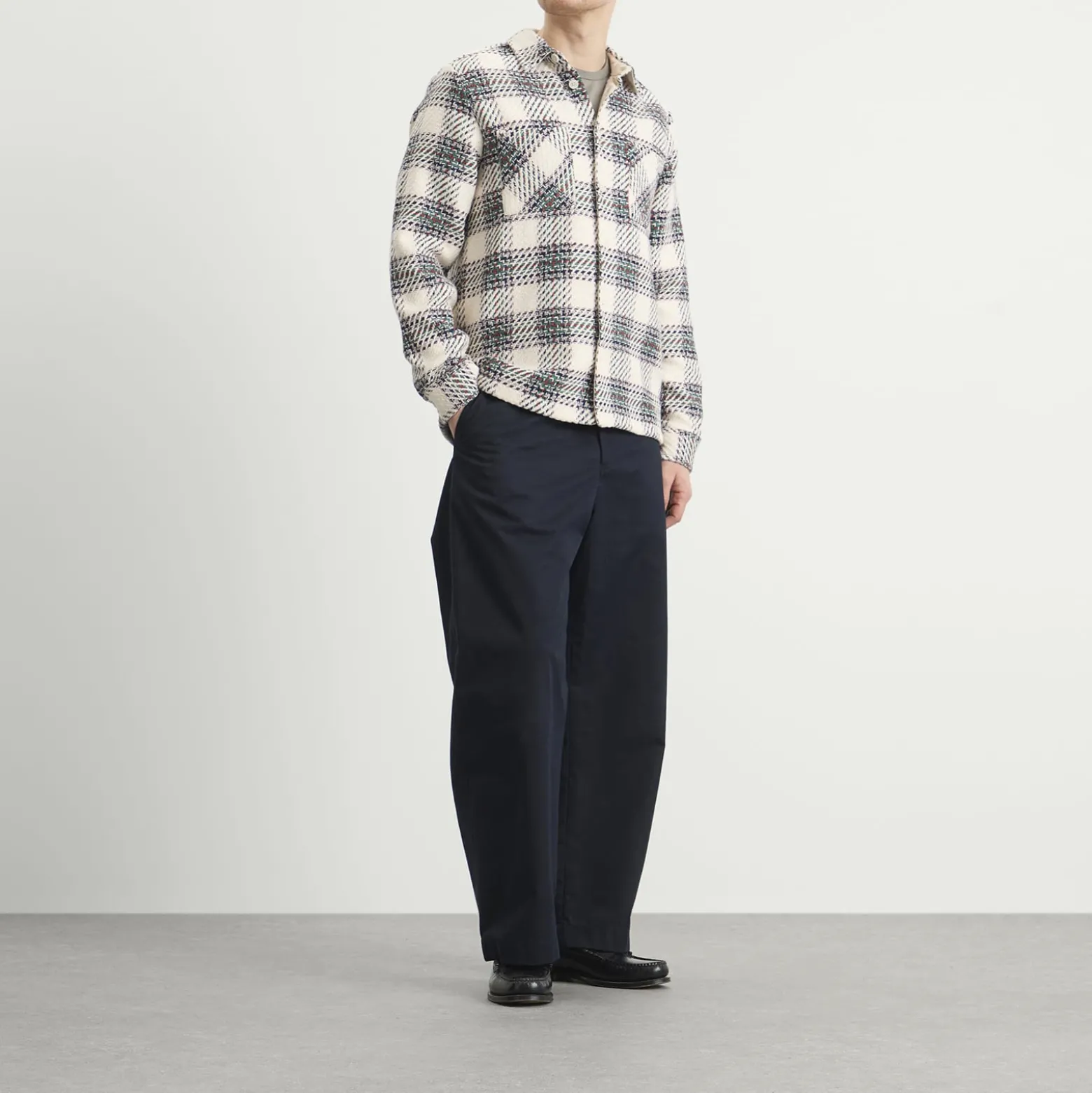 Wax London Whiting Hutton Check Overshirt
