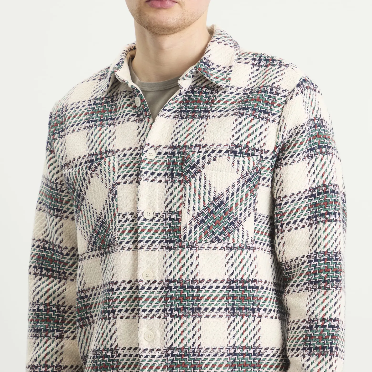 Wax London Whiting Hutton Check Overshirt