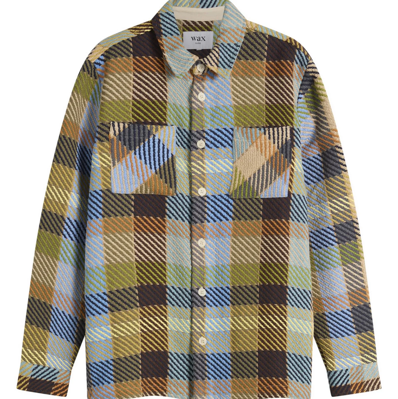 Wax London Whiting Pike Check Overshirt