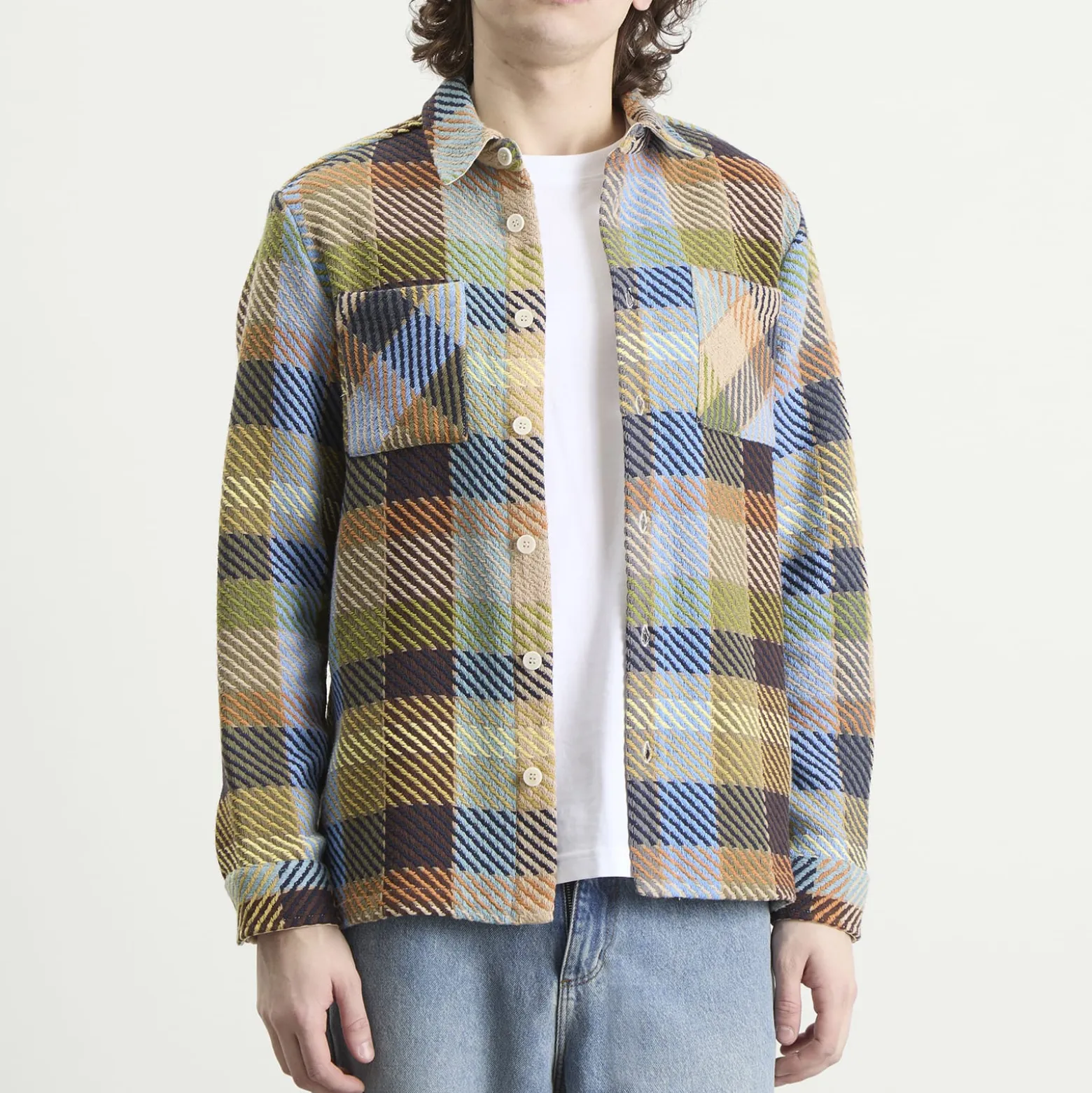 Wax London Whiting Pike Check Overshirt