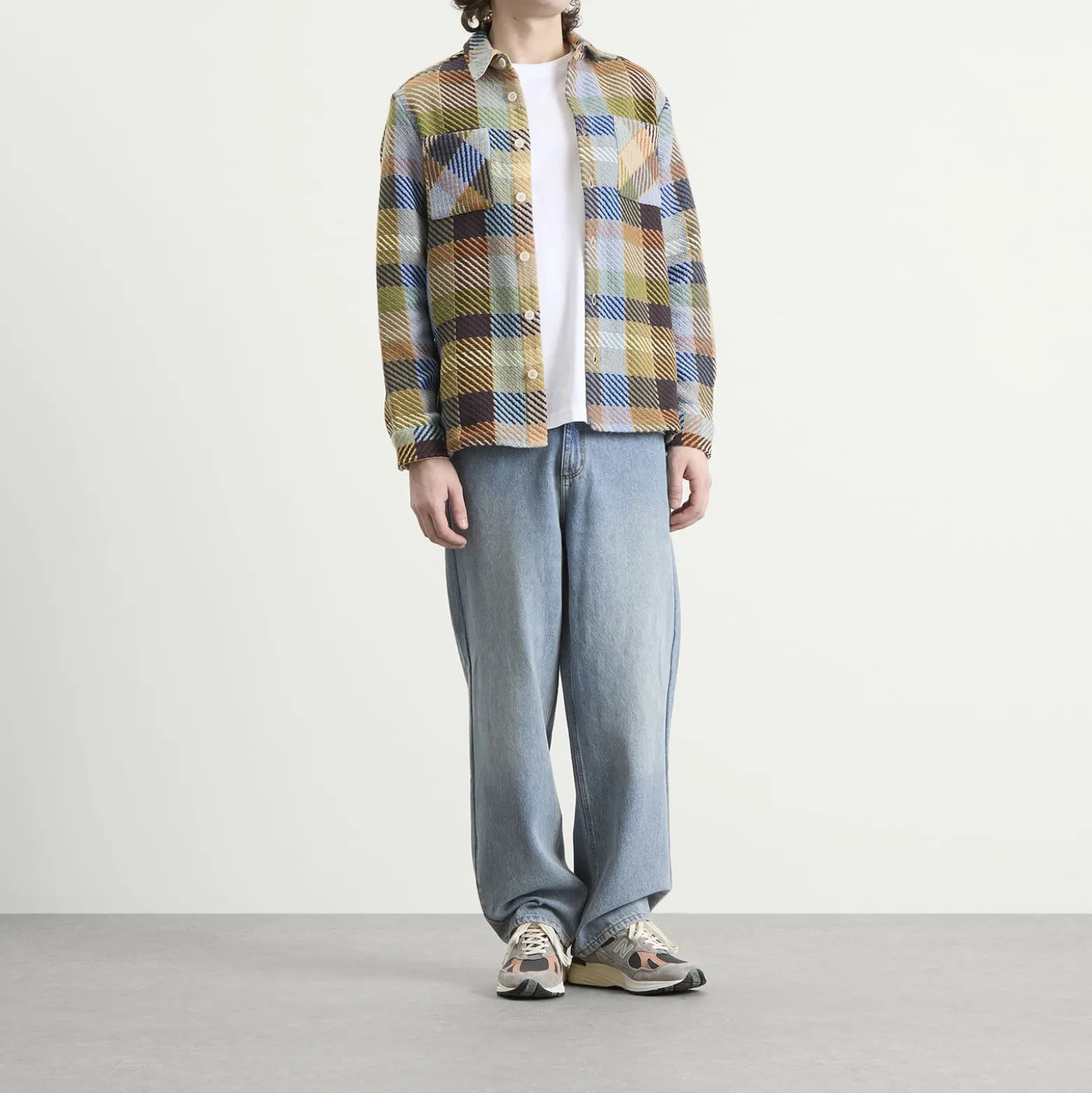 Wax London Whiting Pike Check Overshirt