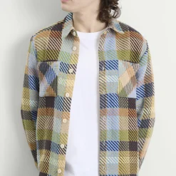 Wax London Whiting Pike Check Overshirt