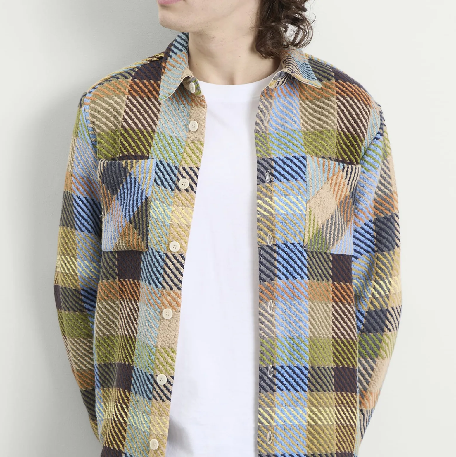 Wax London Whiting Pike Check Overshirt