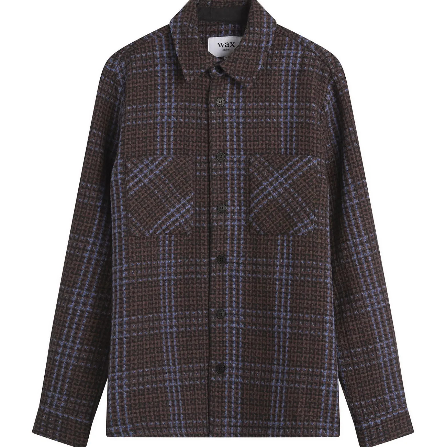 Wax London Whiting Skate Check Overshirt
