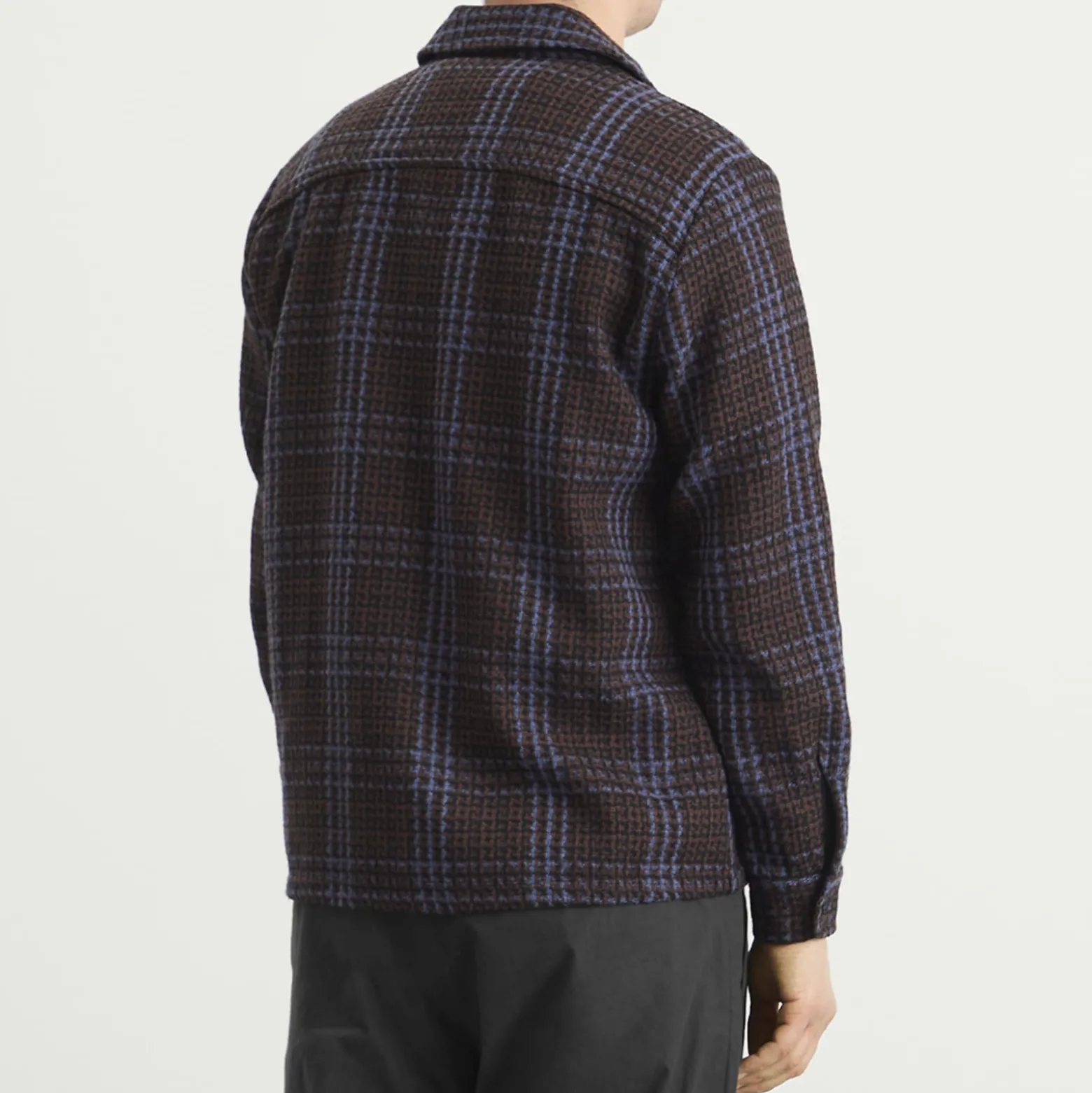Wax London Whiting Skate Check Overshirt