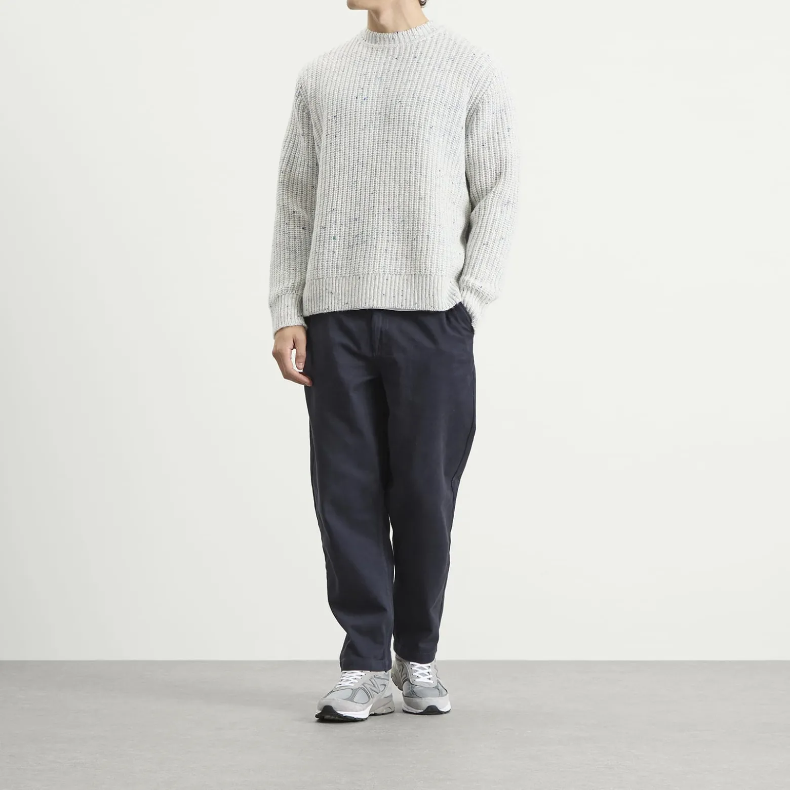 Wax London Wilde Chunky Rib Fleck Jumper