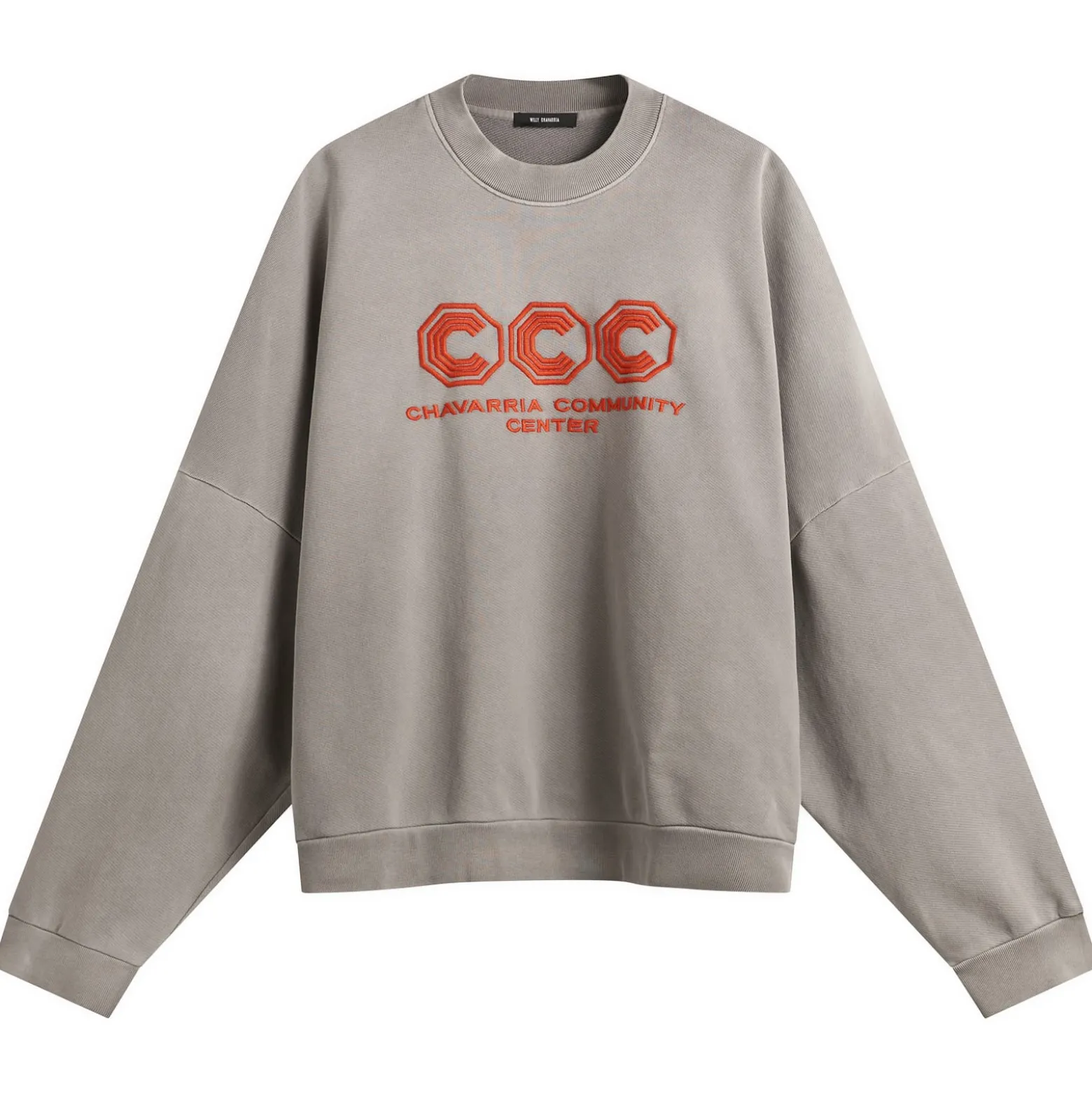 Willy Chavarria CCC Hooligan Crew Sweatshirt