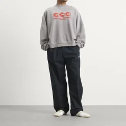 Willy Chavarria CCC Hooligan Crew Sweatshirt