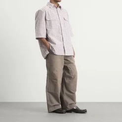 Willy Chavarria Check Corcoran Shirt