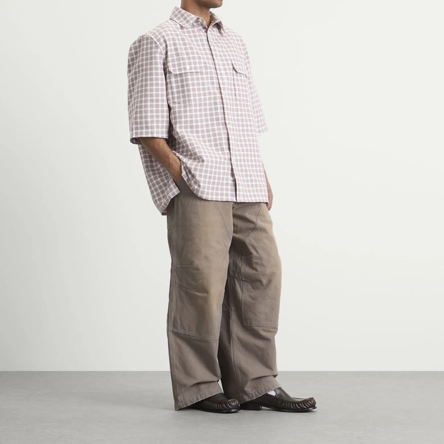 Willy Chavarria Check Corcoran Shirt