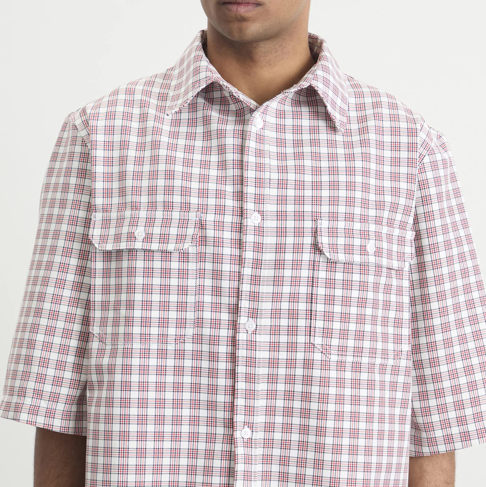 Willy Chavarria Check Corcoran Shirt