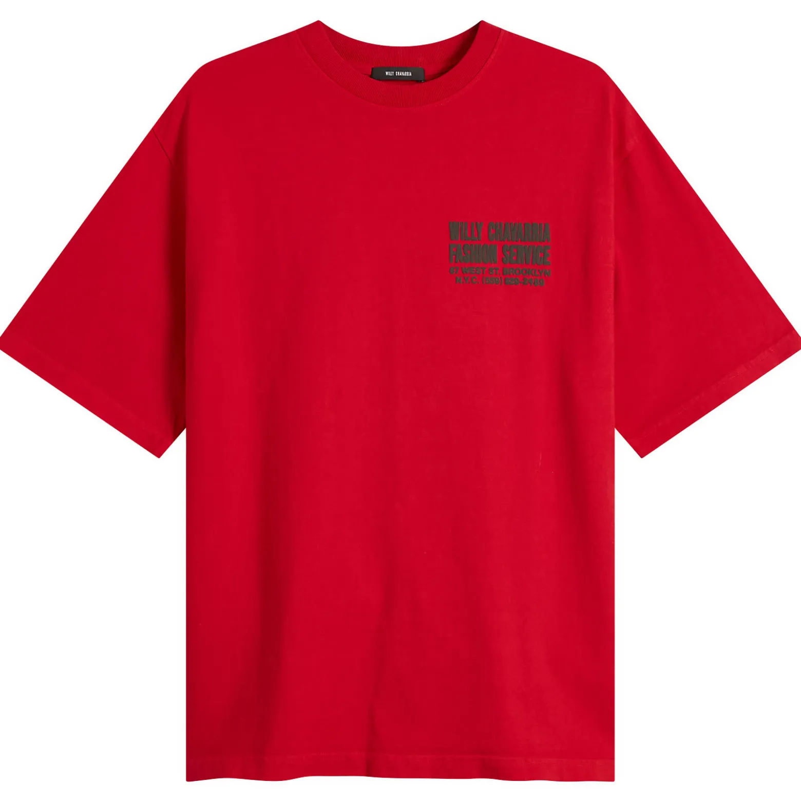 Willy Chavarria Fashion Services Standard T-Shirt
