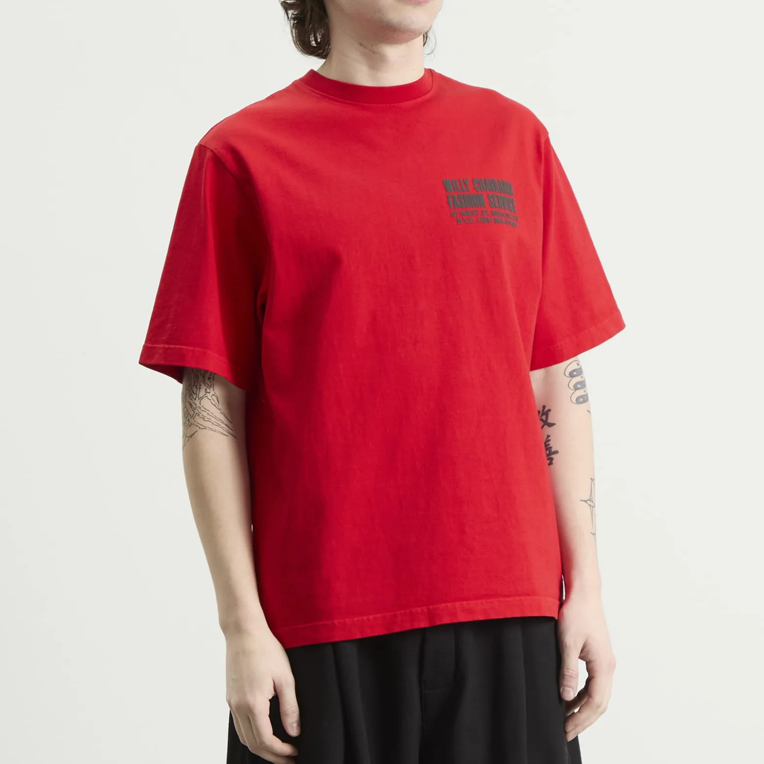 Willy Chavarria Fashion Services Standard T-Shirt