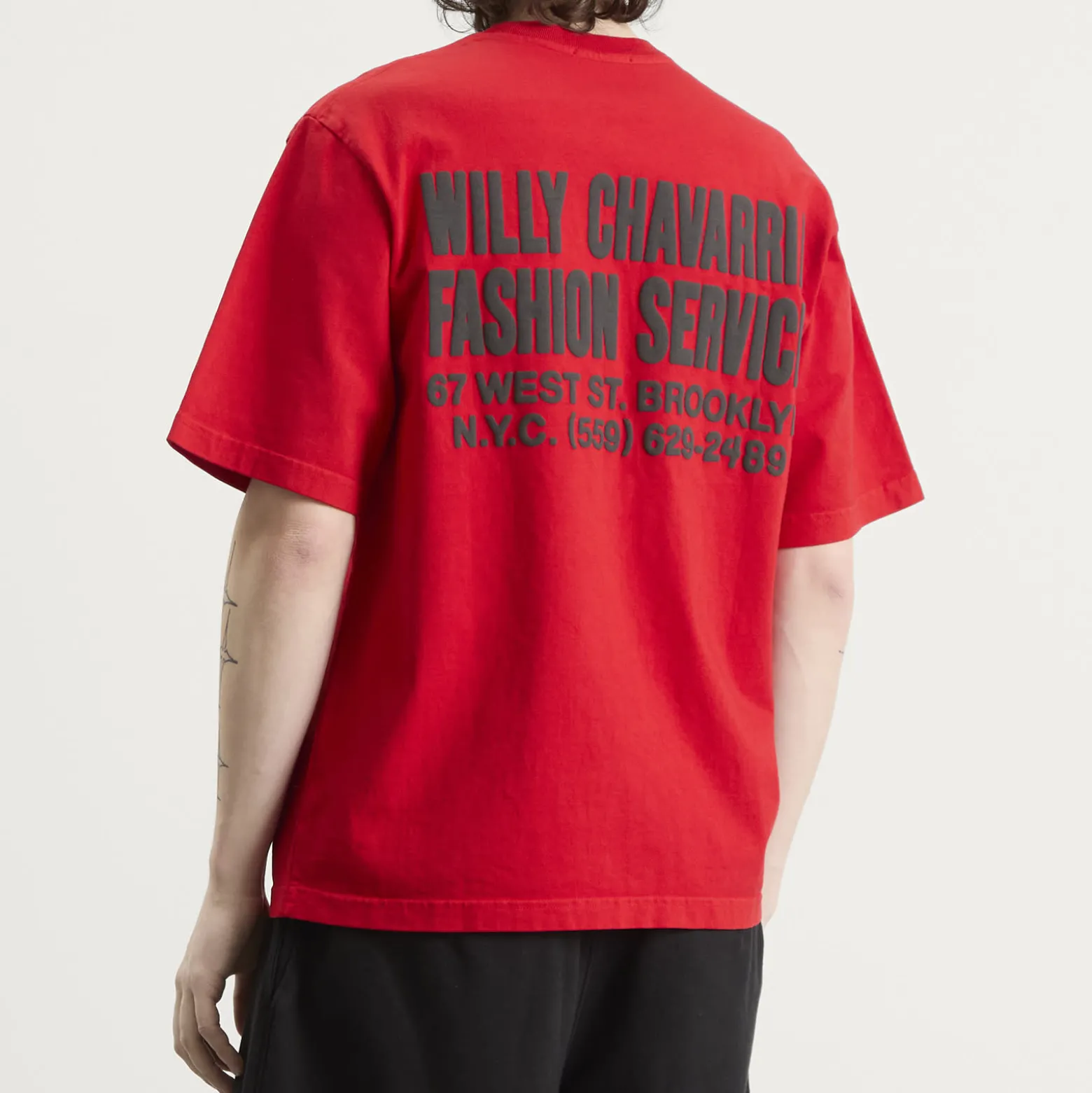 Willy Chavarria Fashion Services Standard T-Shirt