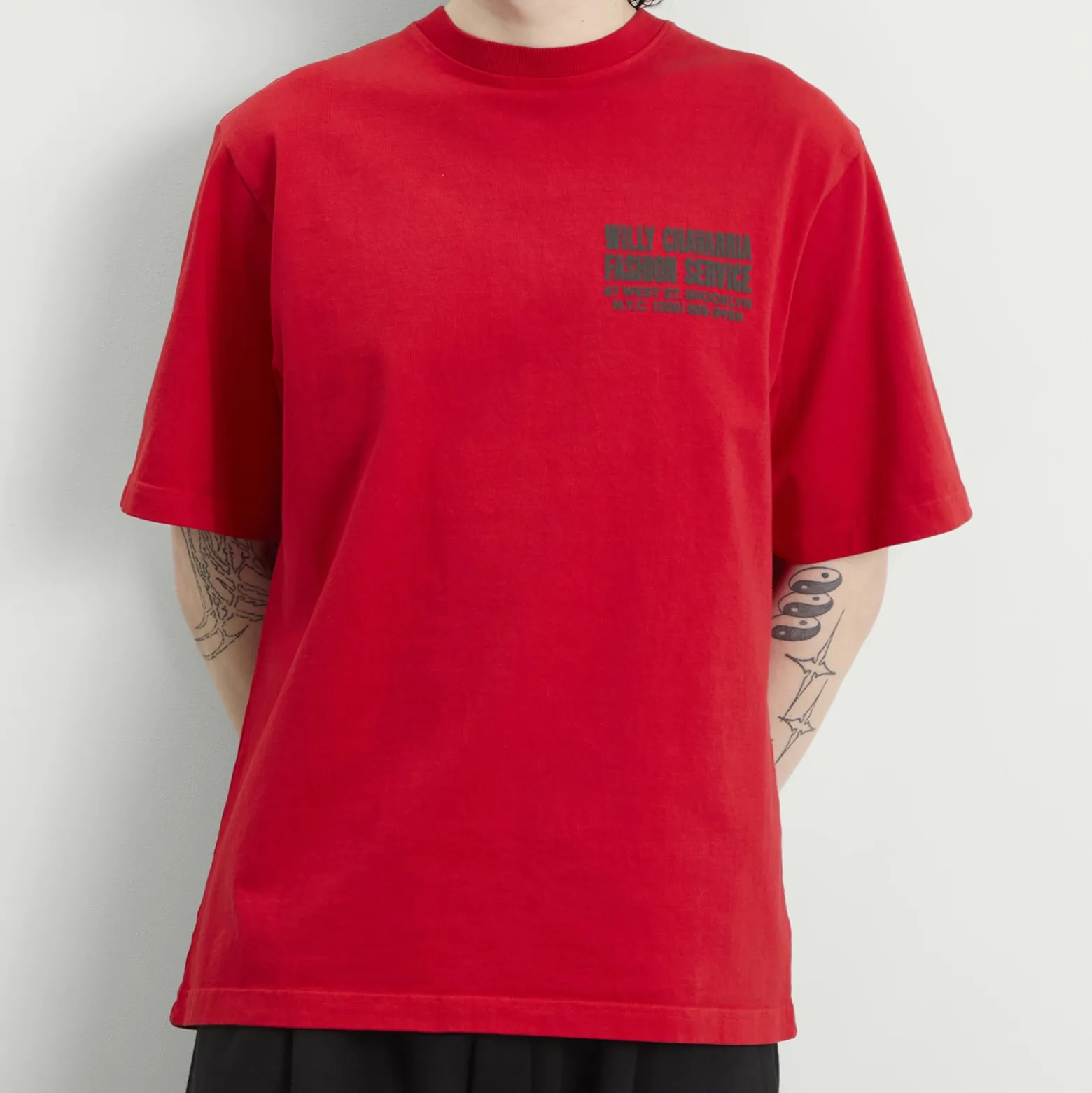 Willy Chavarria Fashion Services Standard T-Shirt