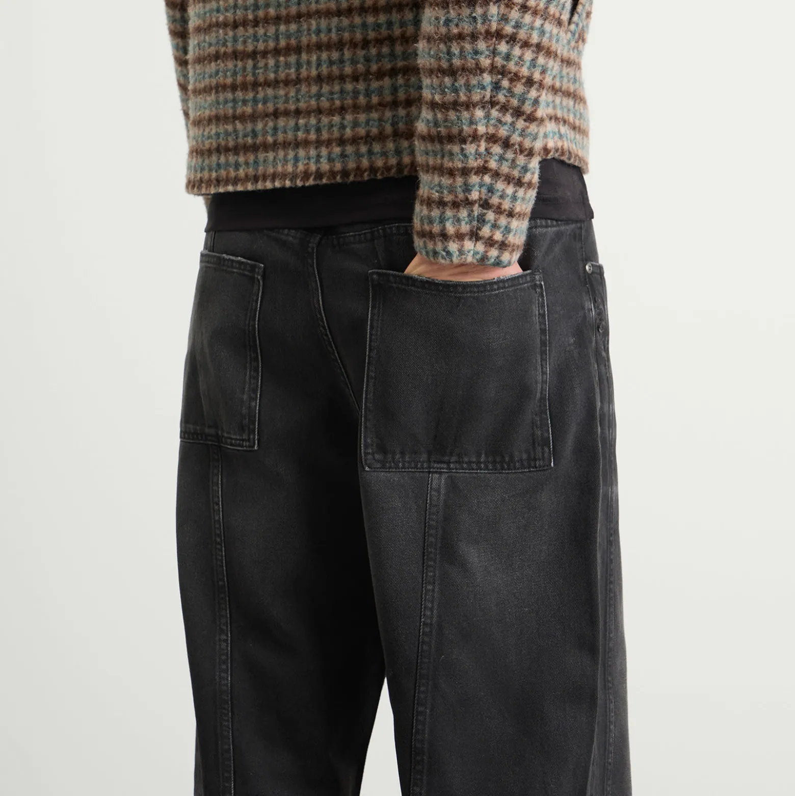 Won Hundred Cale Distressed Print Denim Jeans