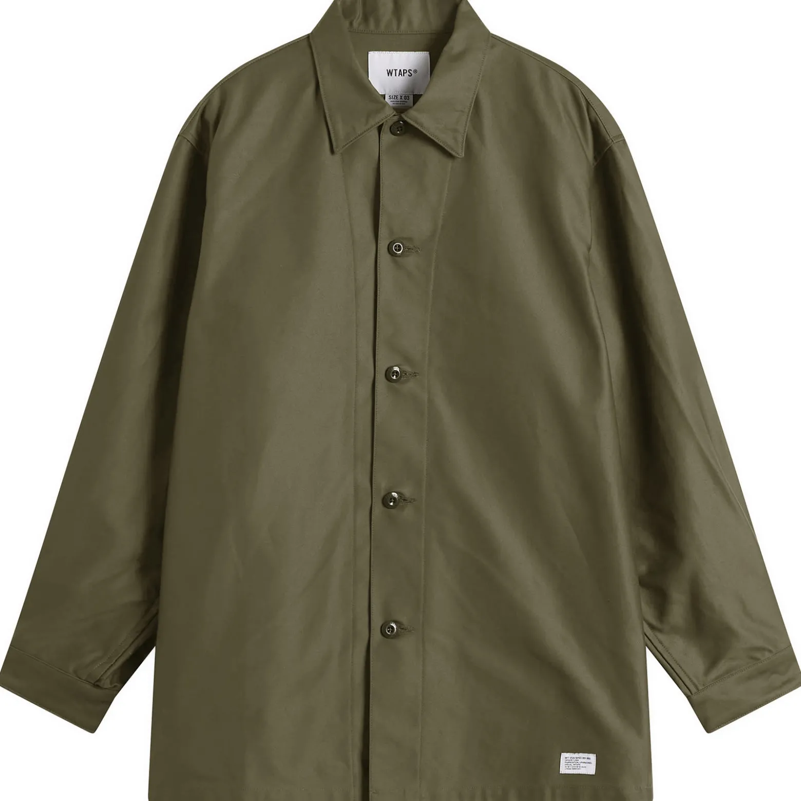 WTAPS CBW Backsatin Overshirt