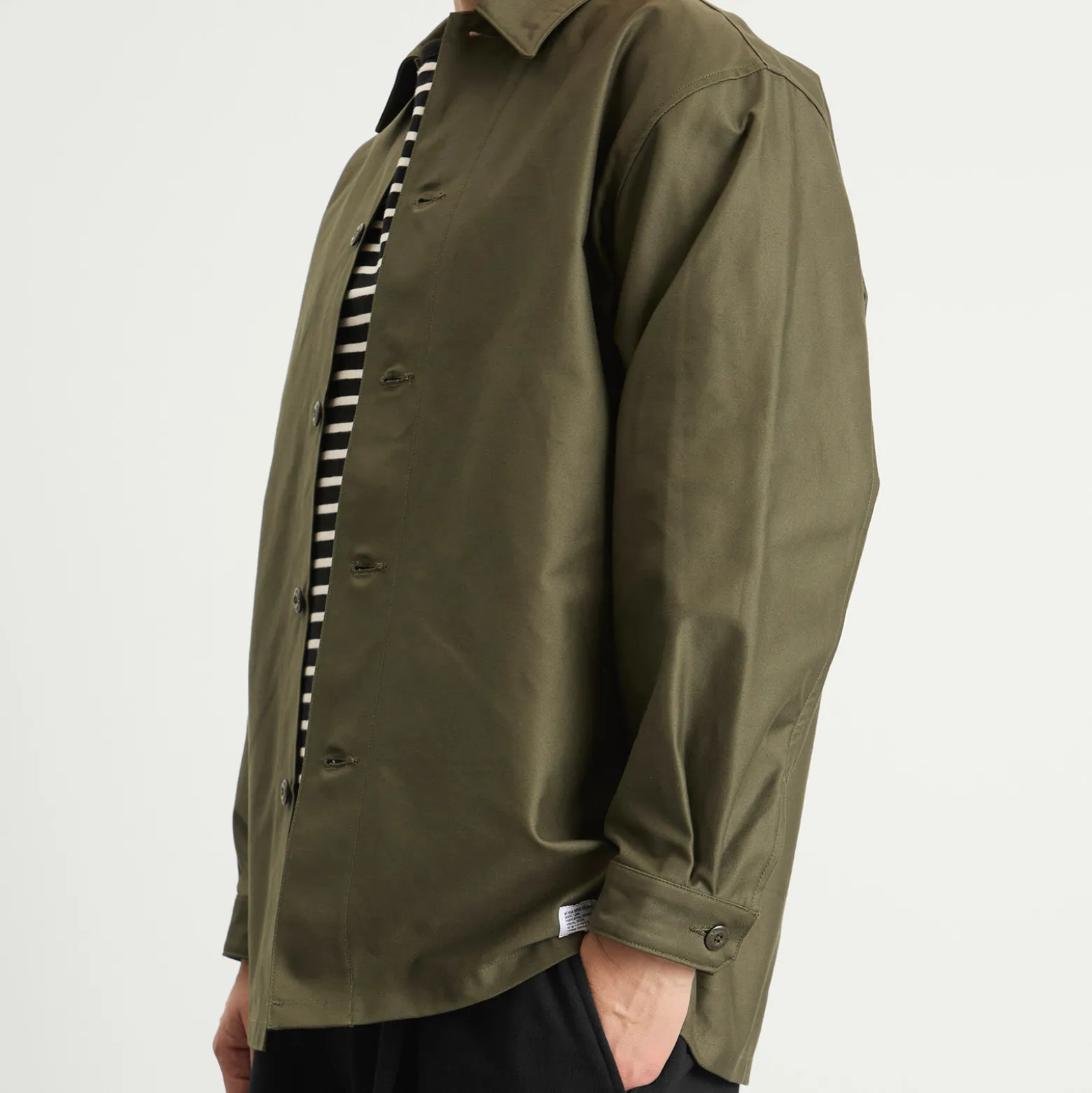 WTAPS CBW Backsatin Overshirt