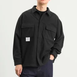 WTAPS Poly Fleece Back Motif Overshirt