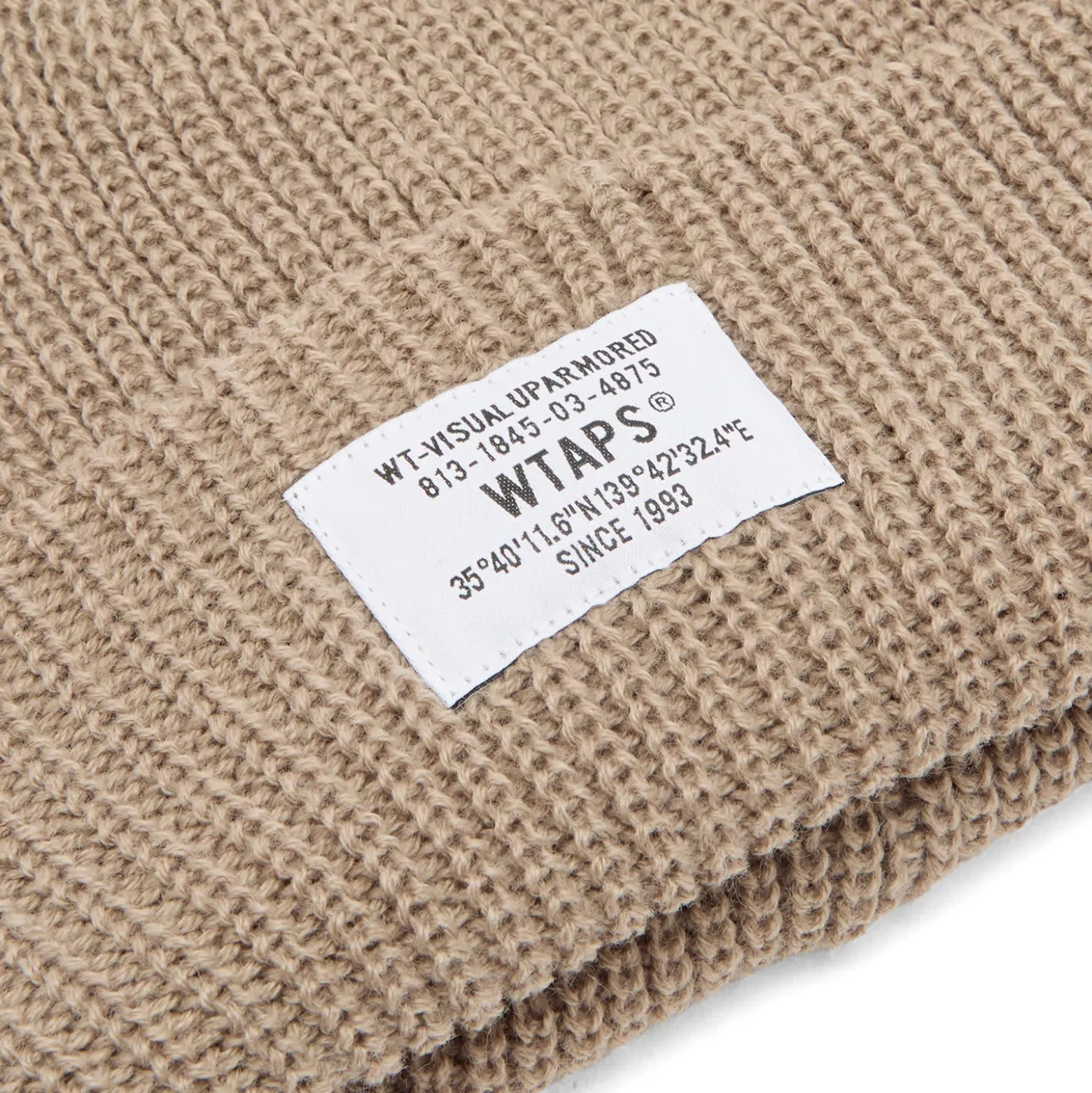 WTAPS SGT Label Beanie