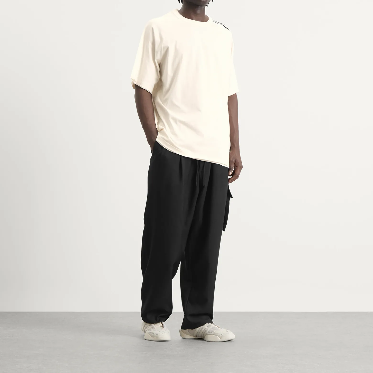 Y-3 Distressed Short Sleeve T-Shirt