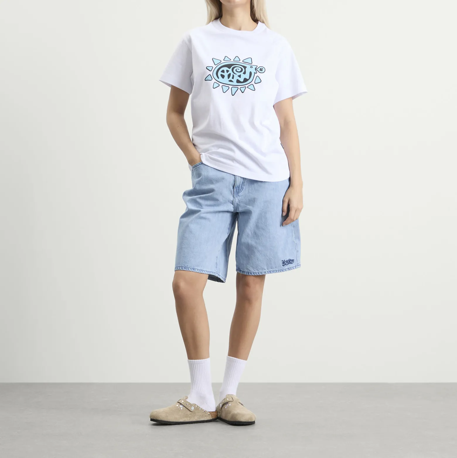YESEYESEE Y.E.S Spiral Tee