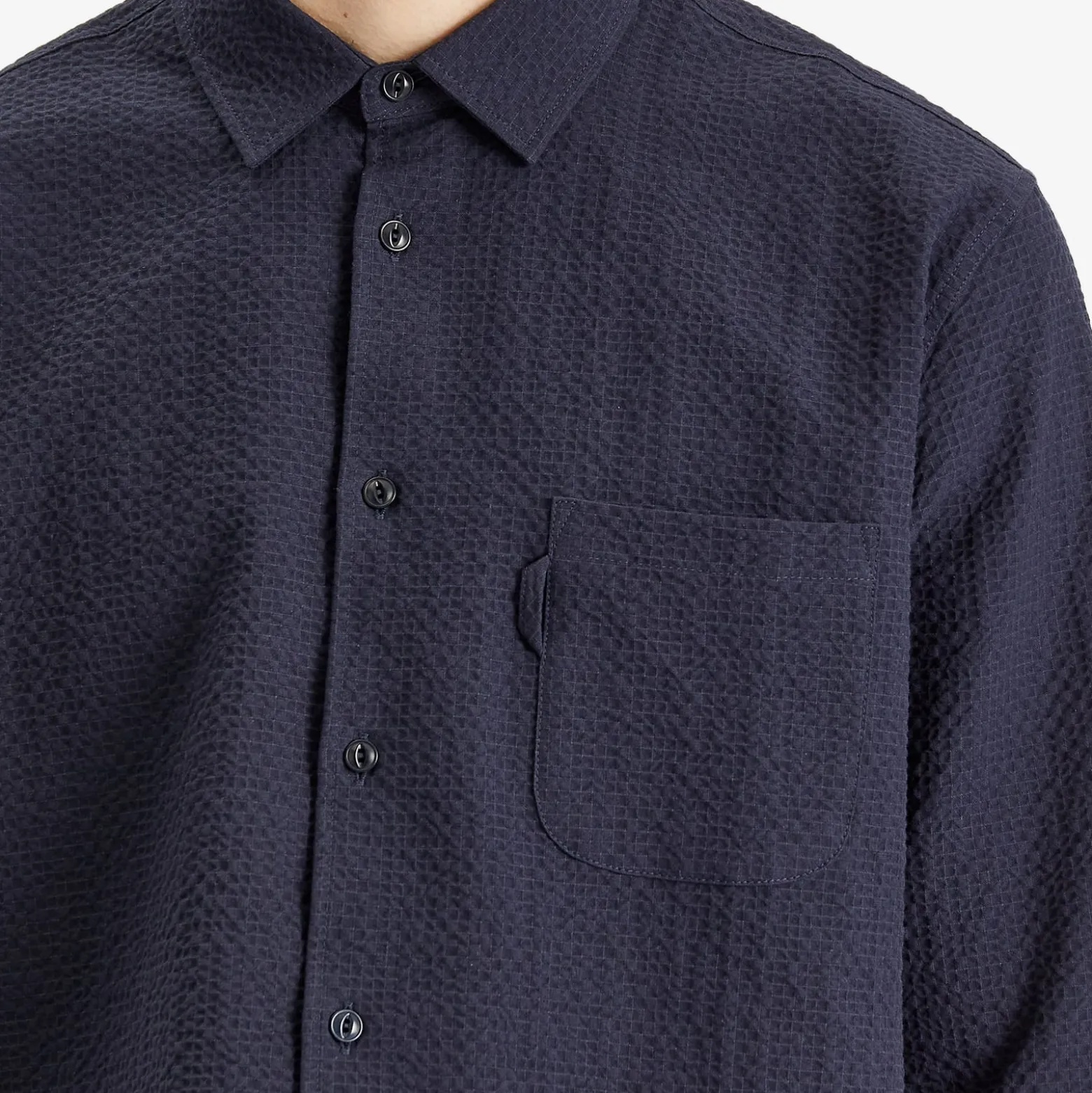 YMC Curtis Seersucker Shirt