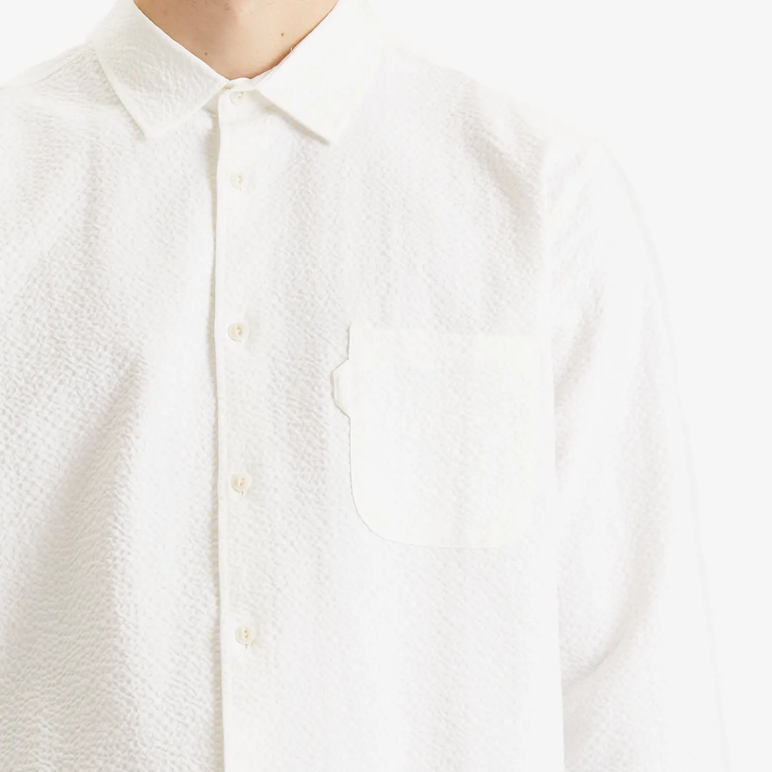 YMC Curtis Seersucker Shirt