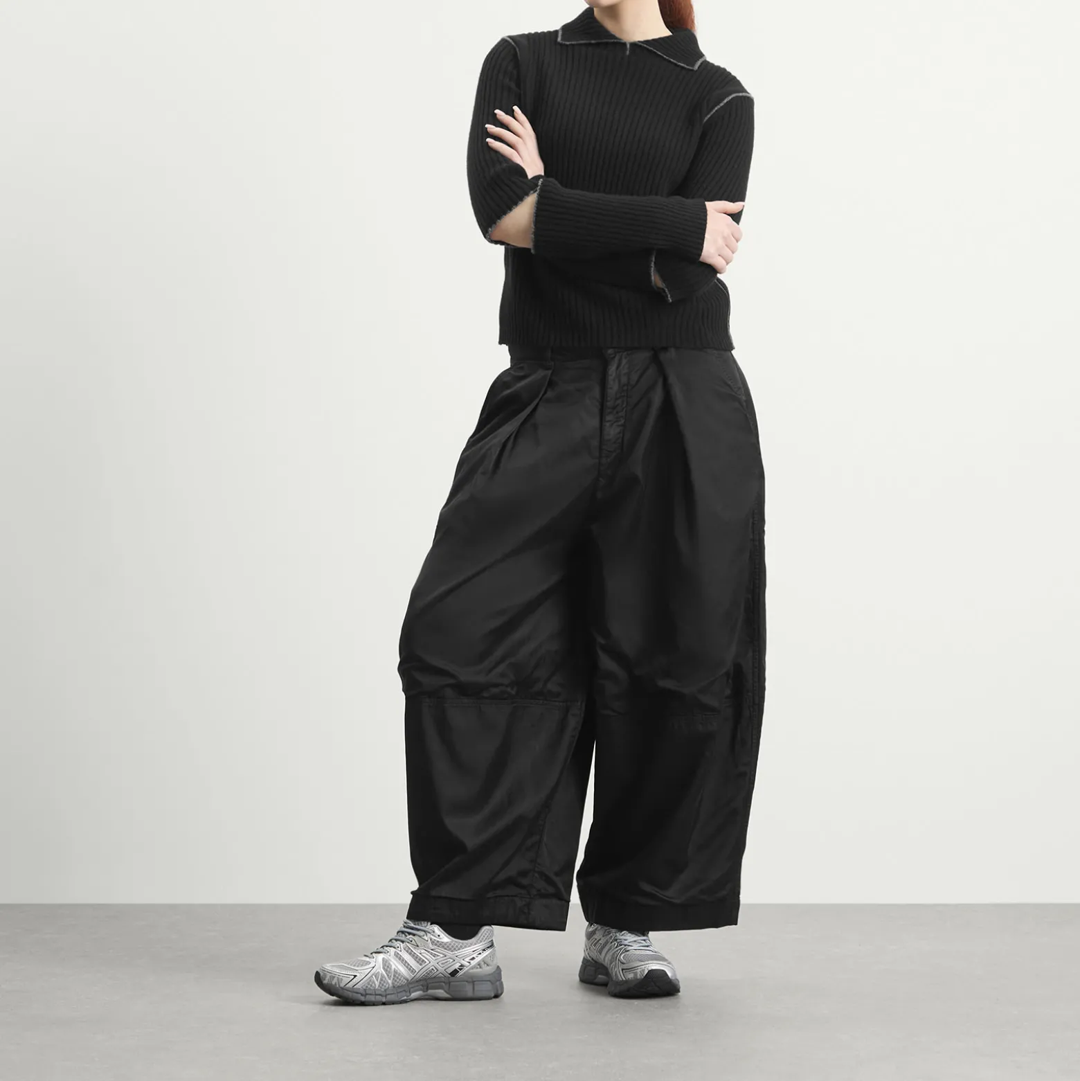 YMC Deadbeat Satin Trousers