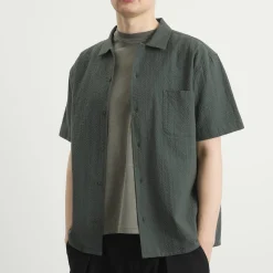 YMC Organic Seersucker Malick Shirt