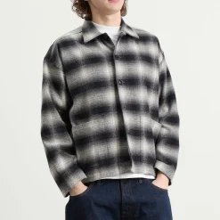YMC PJ Check Flannel Overshirt