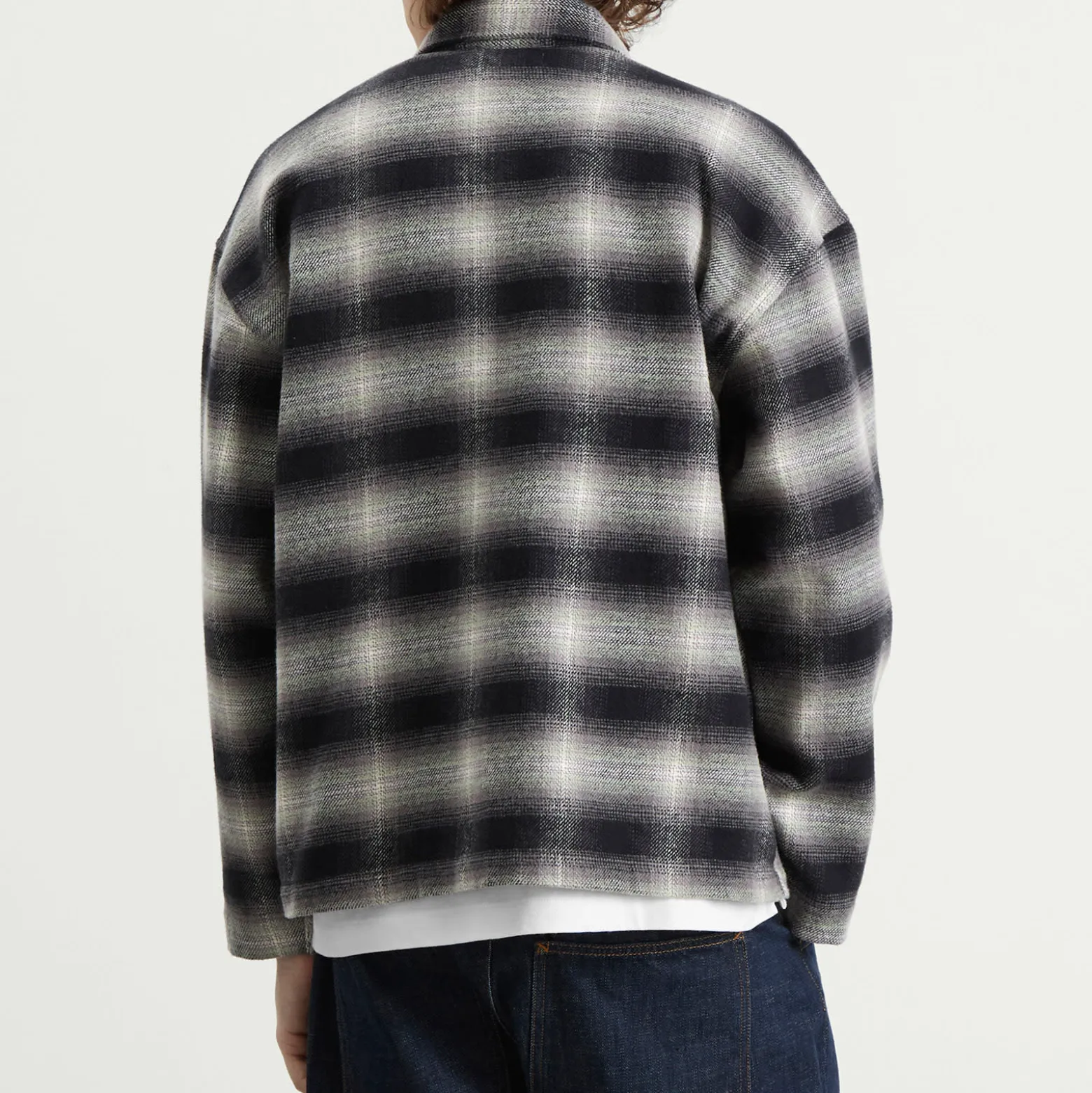 YMC PJ Check Flannel Overshirt