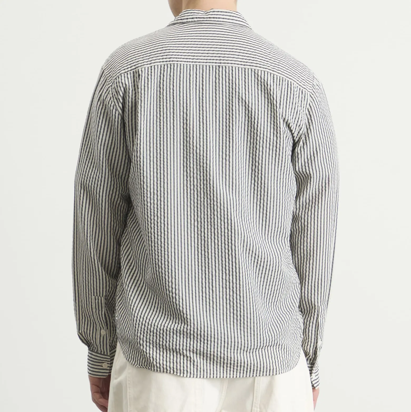 YMC Seersucker Stripe Curtis Shirt