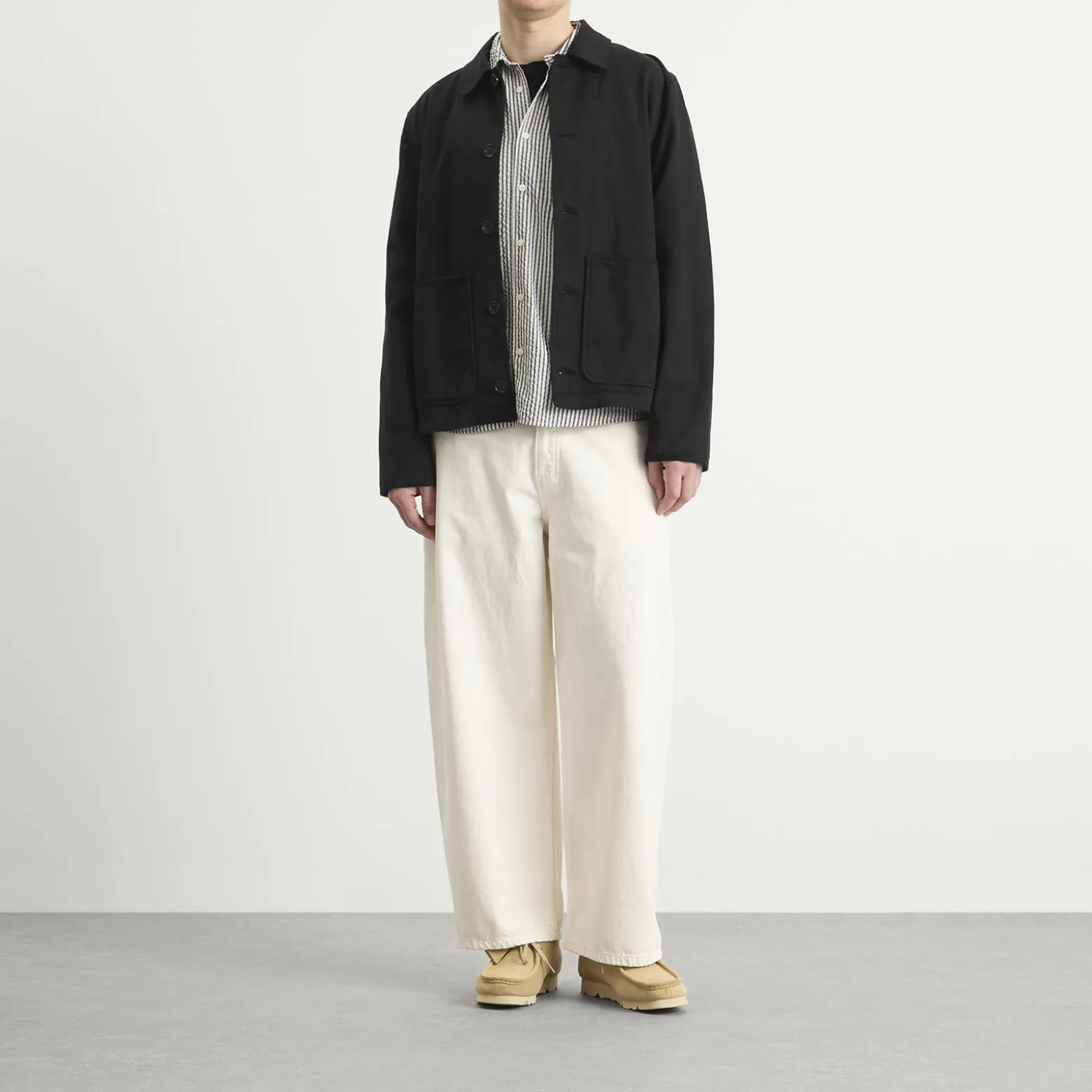 YMC Seersucker Stripe Curtis Shirt