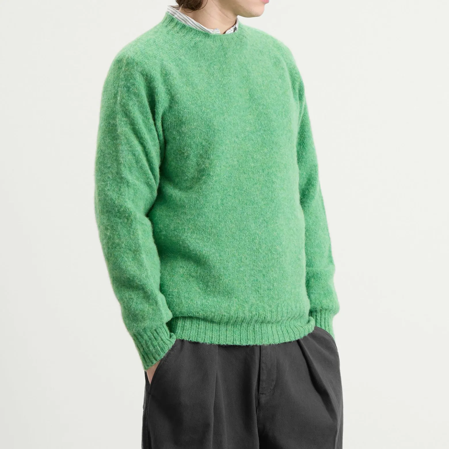 YMC Suedehead Crew Neck Jumper