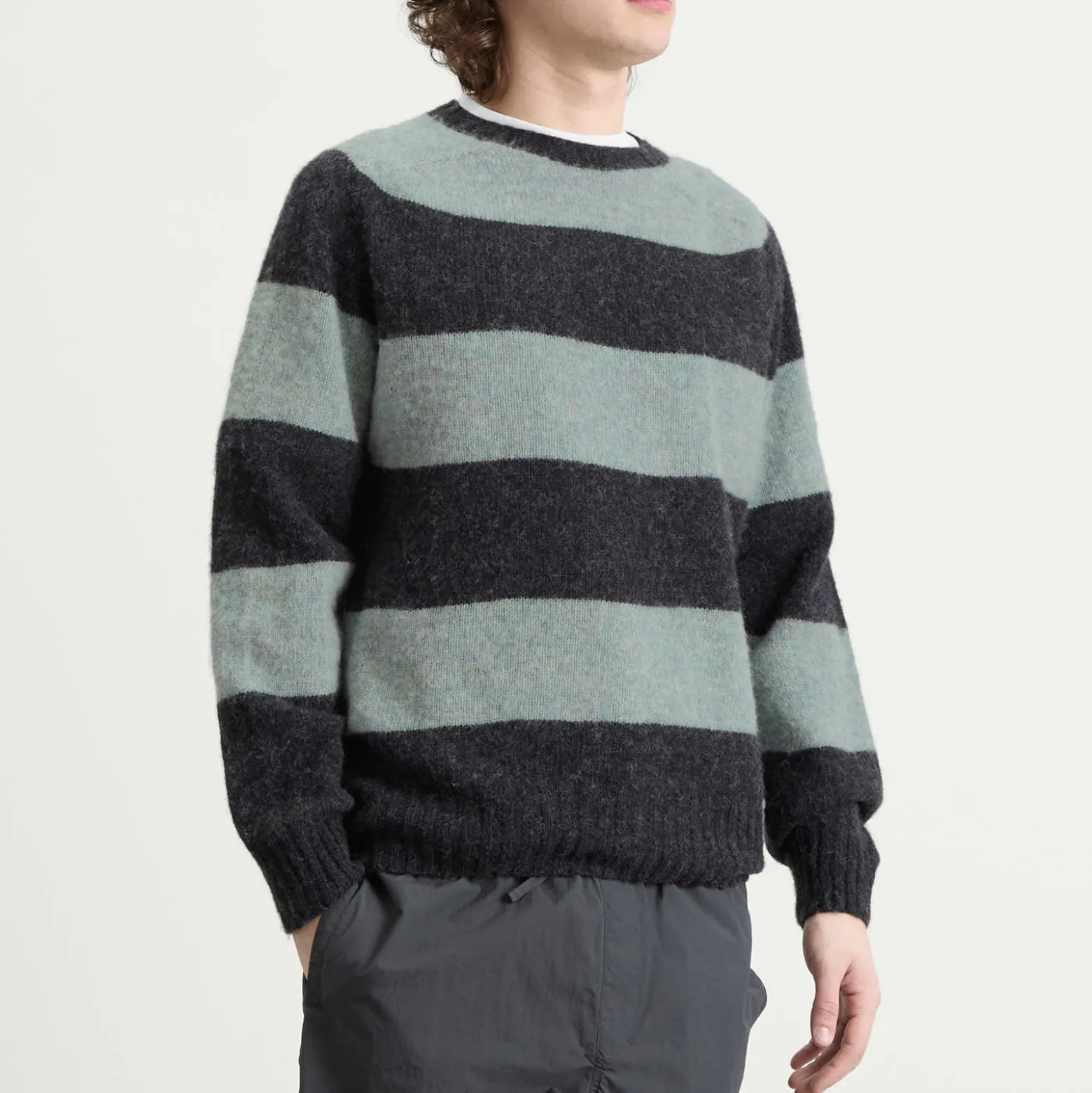 YMC Suedehead Crew Neck Knit Presented by END.