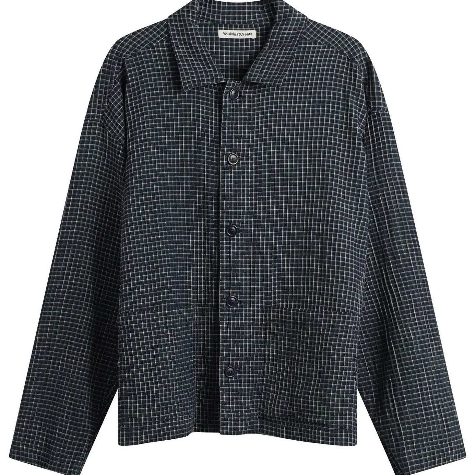 YMC Waffle Check PJ Shirt