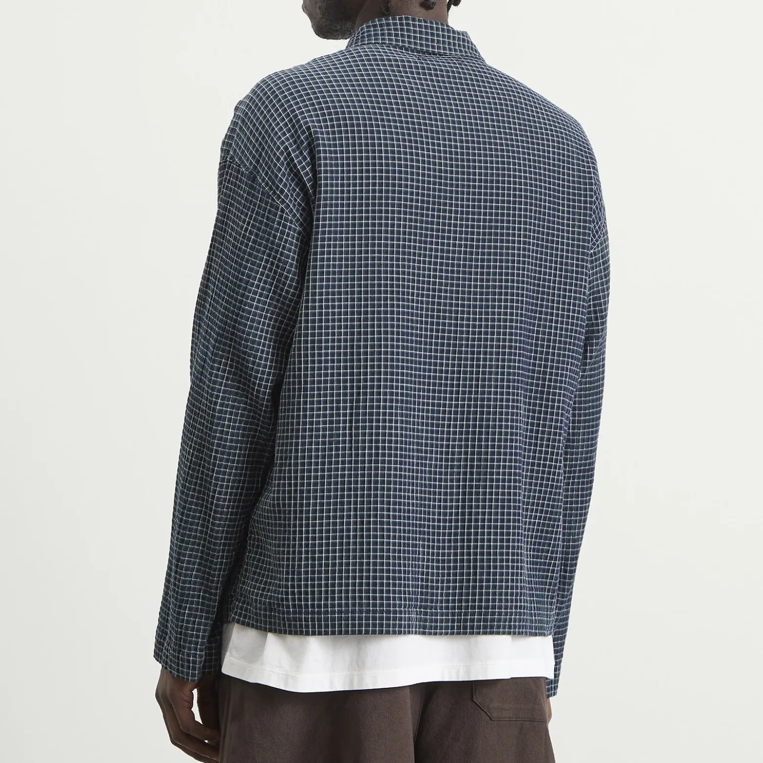 YMC Waffle Check PJ Shirt