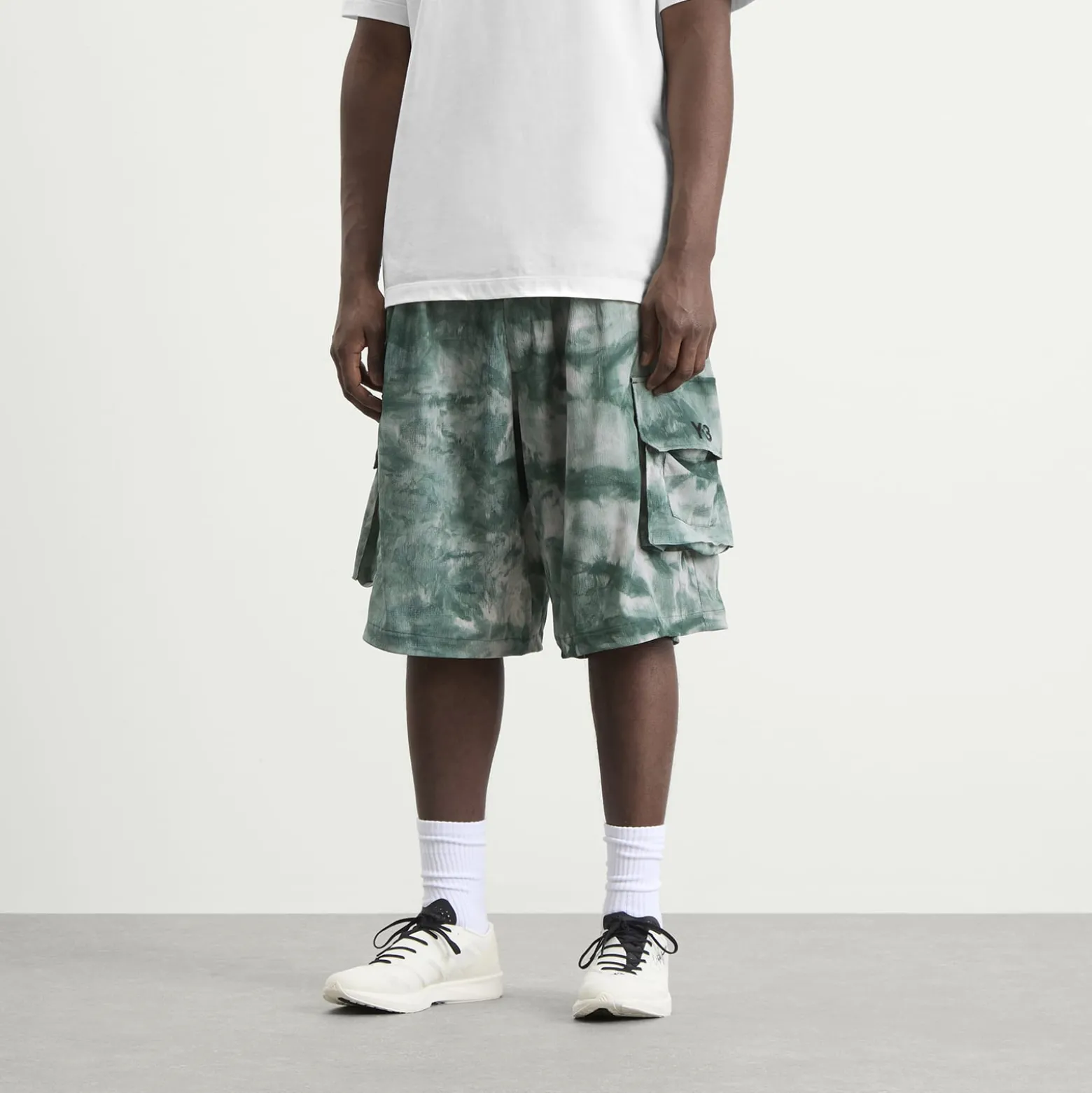 Y-3 Printed Shorts