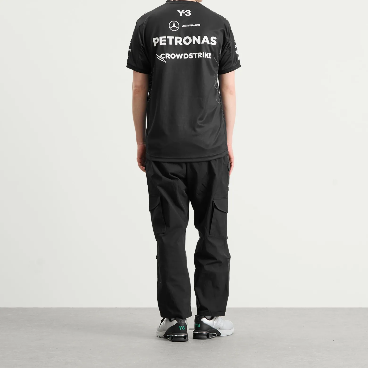 Y-3 x Mercedes F1 Driver Short Sleeve Jersey