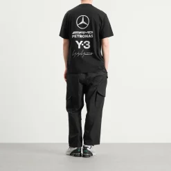 Y-3 x Mercedes F1 Logo Short Sleeve T-Shirt