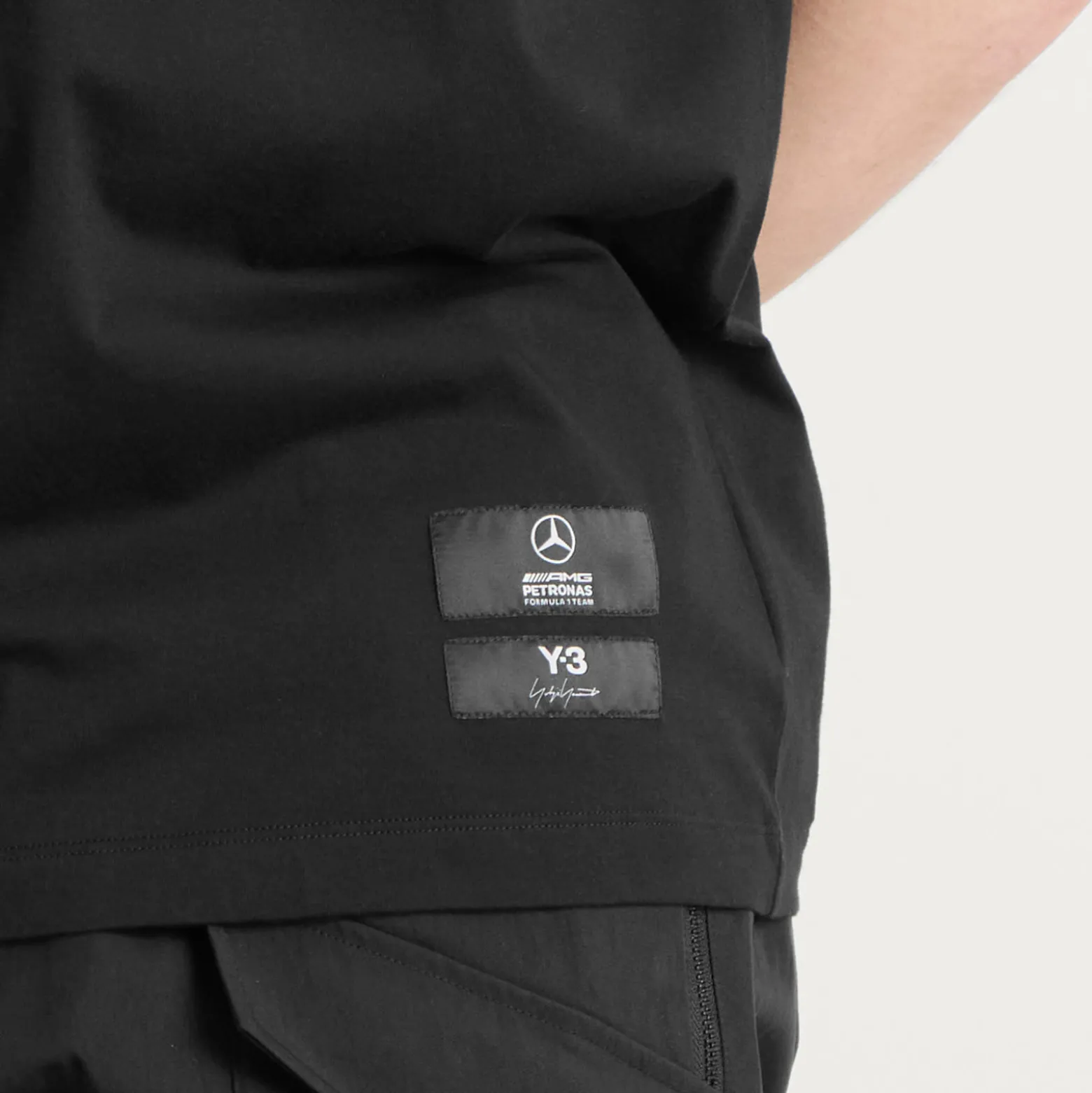 Y-3 x Mercedes F1 Logo Short Sleeve T-Shirt